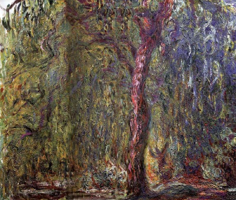 Weeping Willow, Claude Monet